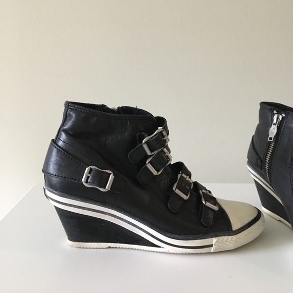 ash genial wedge sneakers
